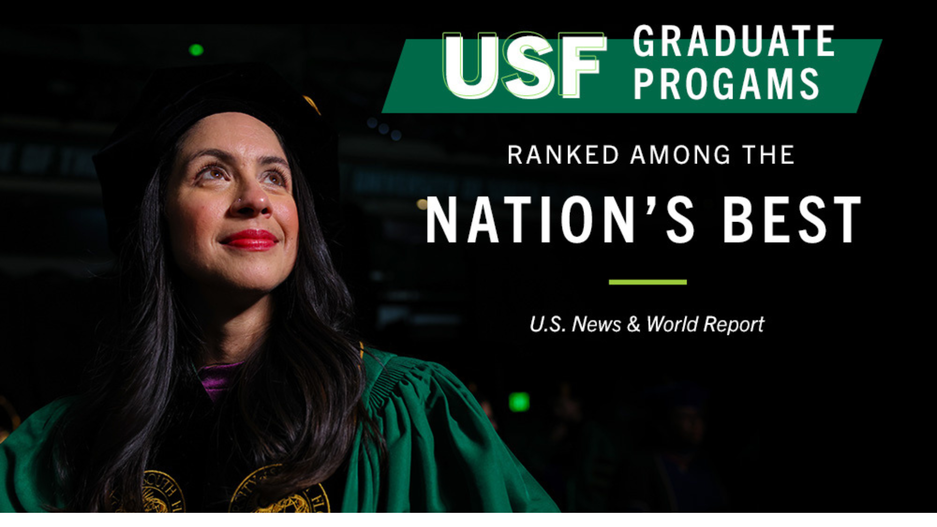 USF graduate programs ranked among the nation's best - U.S. News & World Report