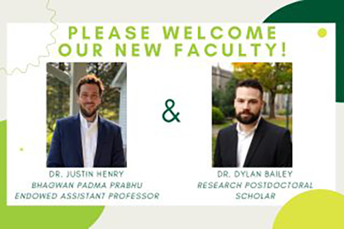 Welcome New Faculty banner
