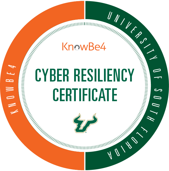 Cyber Resiliency Certificate