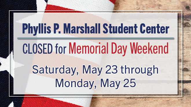 MSC Closed for Memorial Day Weekend