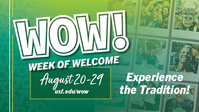 Week of Welcome: August 20-29