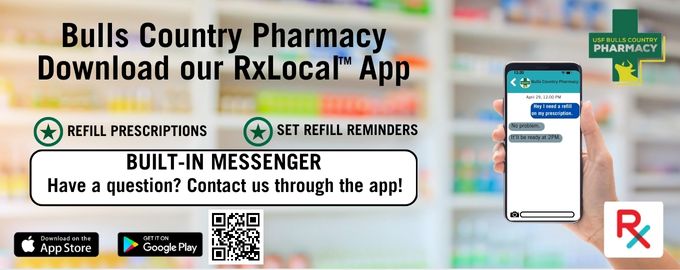 Call to Action Download Rx Local app