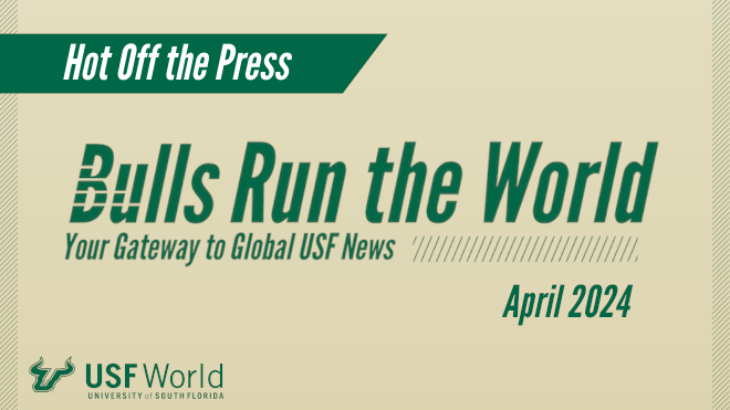 Bulls Run the World cover for our April edition