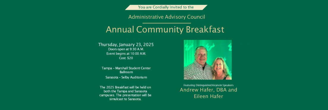 2025 AAC Community Breakfast Flyer