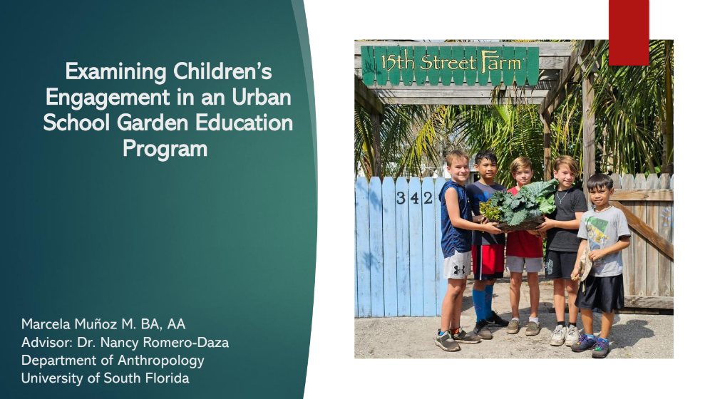 Examining Children’s Engagement in an Urban School Garden Education  Program