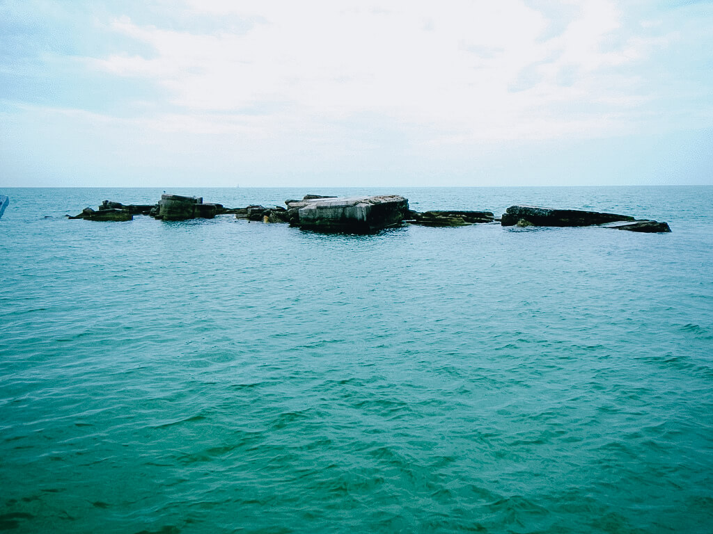 Egmont Key ruins