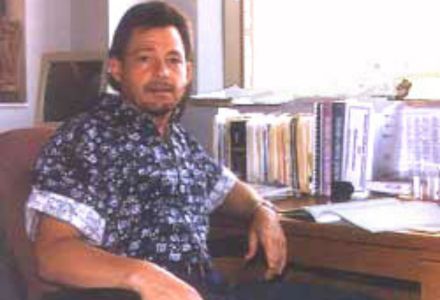 Robert Potter in his office in the early 1990s. (Photo courtesy of Robert Potter)