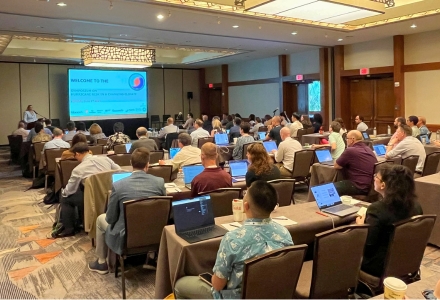 The symposium was held June 2-6, 2024 in Honolulu, Hawaii and drew 75 attendees from around the globe. (Photo courtesy of Jennifer Collins)