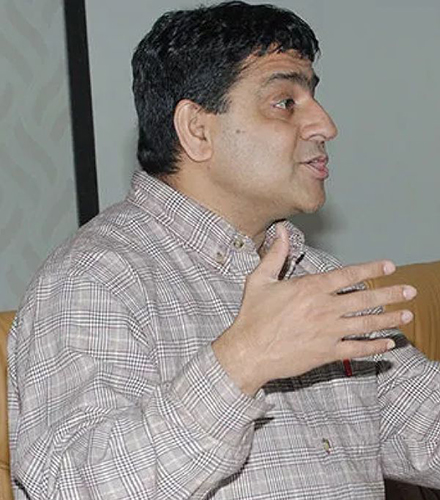 Dr. Hemant Pendharkar, professor and campus associate chair, Department of Mathematics and Statistics. (Photo courtesy of Hemant Pendharkar)
