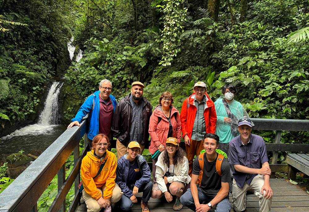 Dr. David Himmelgreen and Dr. Nancy Romero-Daza of the USF College of Arts and Sciences Department of Anthropology are co-leading an interdisciplinary NSF International Research Experiences for Students field school in Costa Rica. The first cohort of students, which included two USF students, spent six weeks this past summer examining wastewater management systems and associated sanitation issues. (Photo courtesy of Dr. Nancy Romero-Daza)