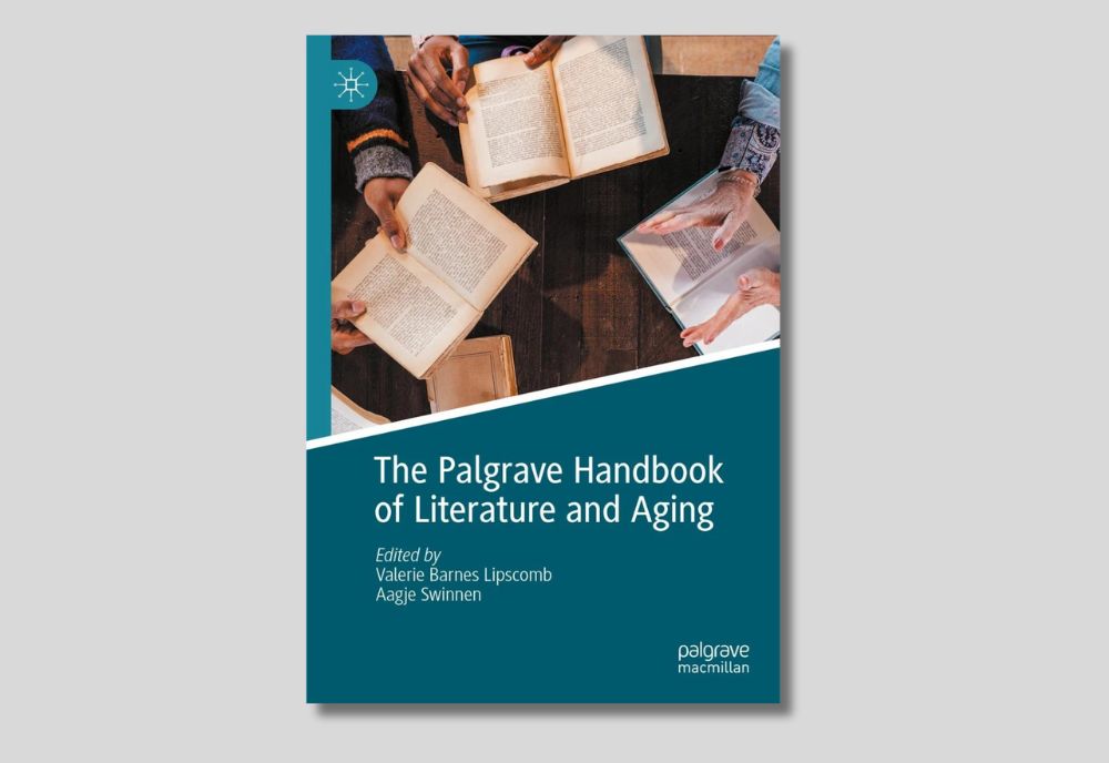 Cover of “The Palgrave Handbook of Literature and Aging.” (Photo from Springer)