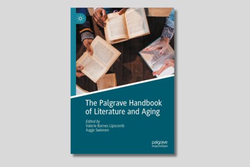 Cover of “The Palgrave Handbook of Literature and Aging.” (Photo from Springer)