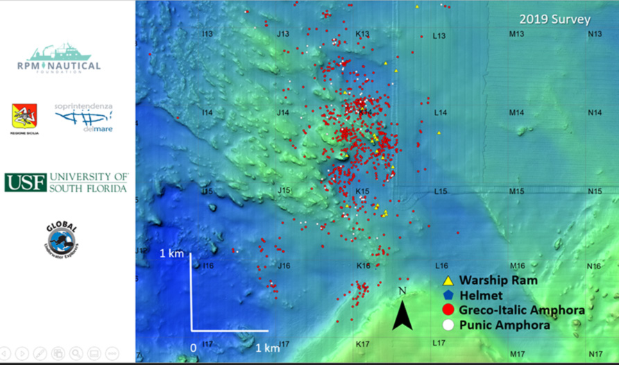 Egadi survey map 2019