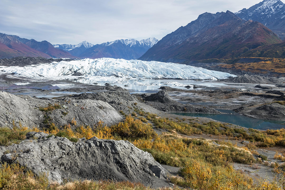 permafrost in mountainous terrain