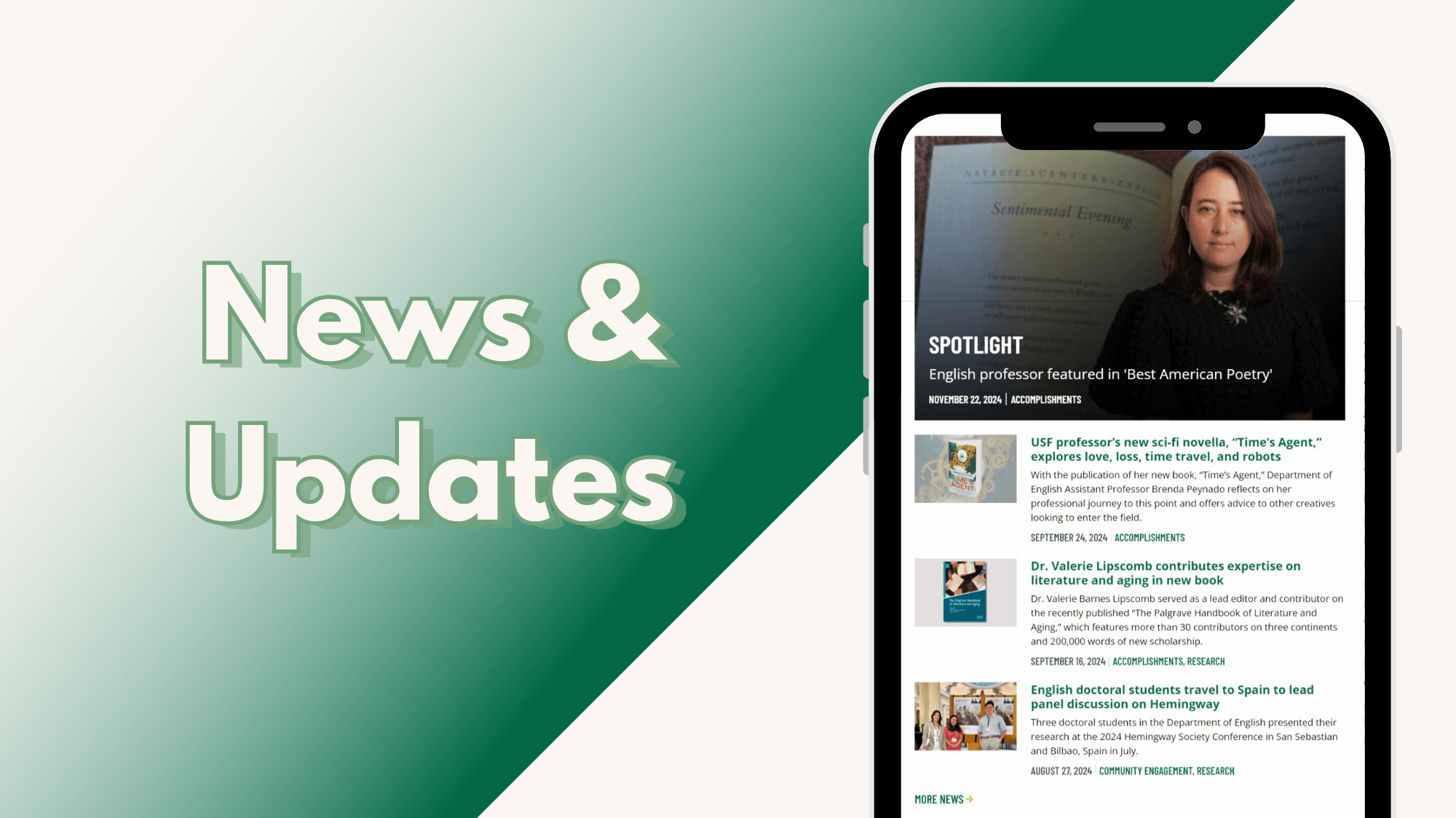 USF English News and Updates