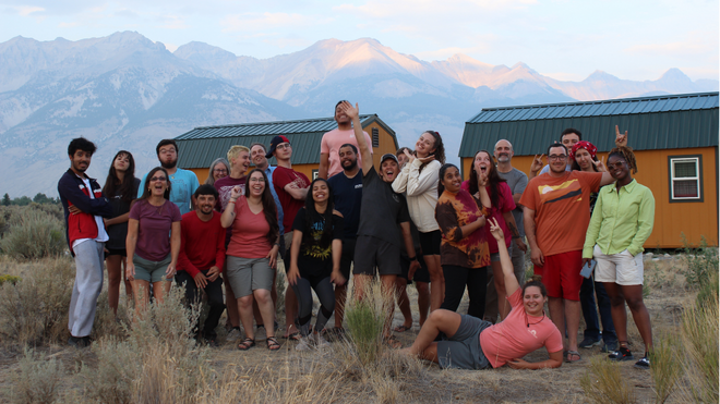 Field camp images.