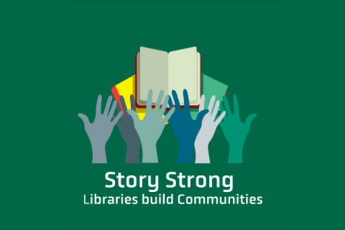 Story Strong - Libraries Build Communities graphic