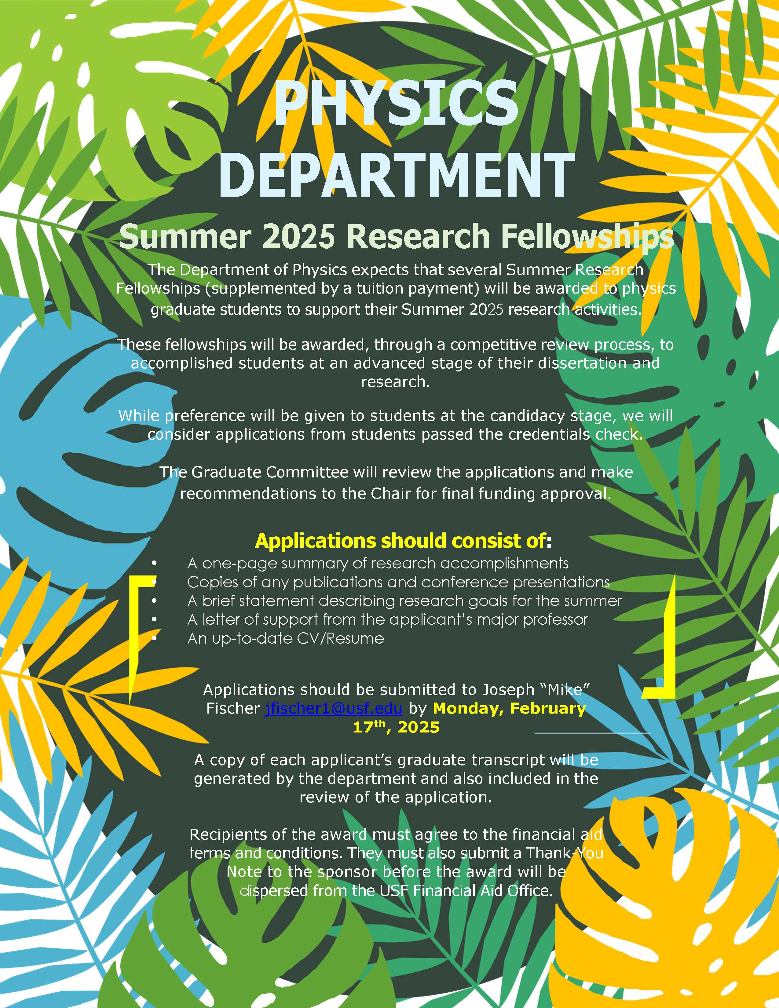 Summer 2025 Research Fellowship