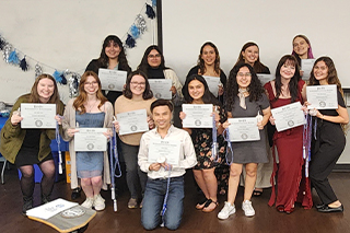 52 Undergraduate and Graduate Students Inducted into Psi Chi at Fall Ceremony