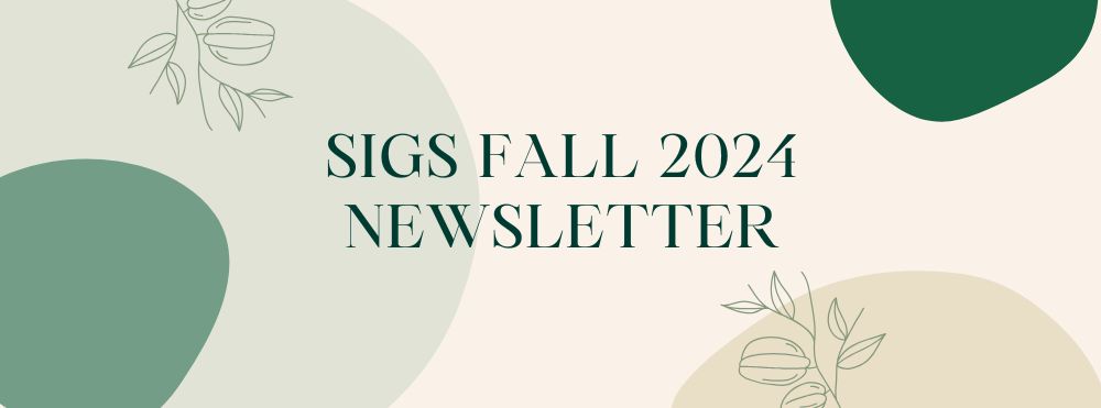 SIGS Fall Newsletter 2024