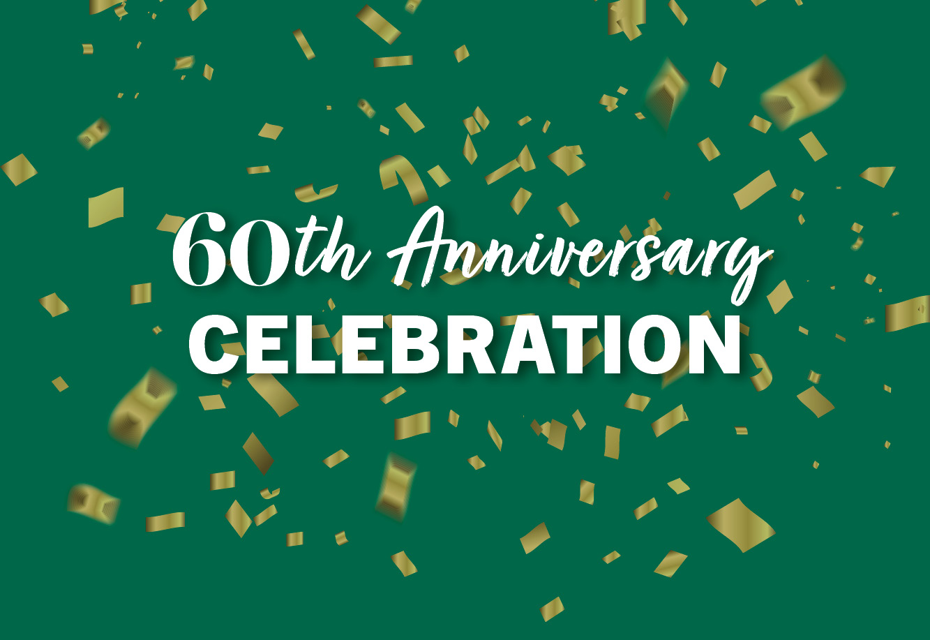 60th Anniversary Celebration graphic