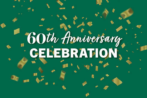 60th Anniversary Celebration graphic