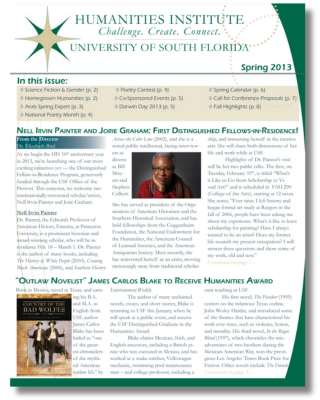 Newsletter Spring 2013 Cover