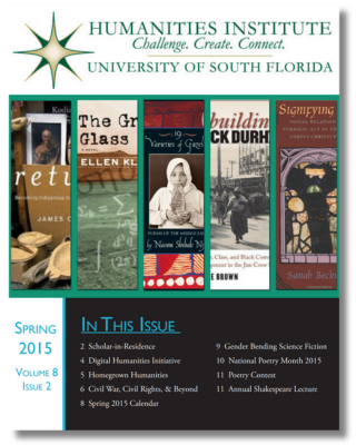Newsletter Spring 2015 Cover