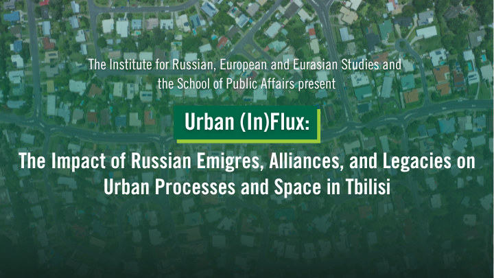 Urban (In)Flux banner