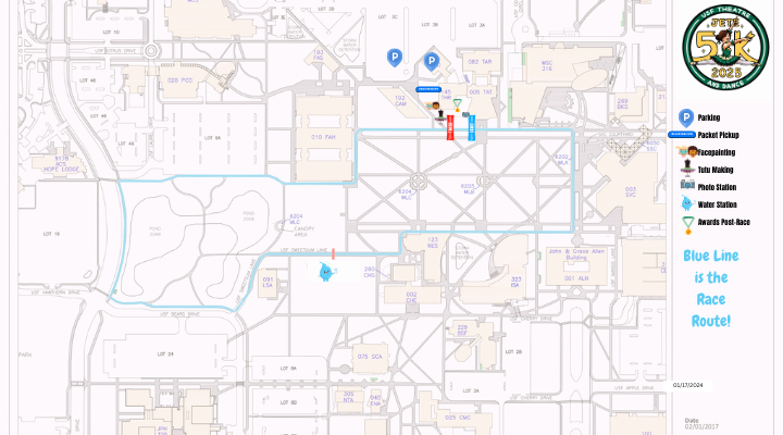 course map for 2025 5K