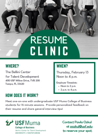 Resume Clinic Flyer