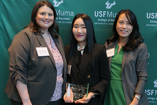 2024 - Mikyoung Lim, pictured with Brianna Paulich and Stacee Bender