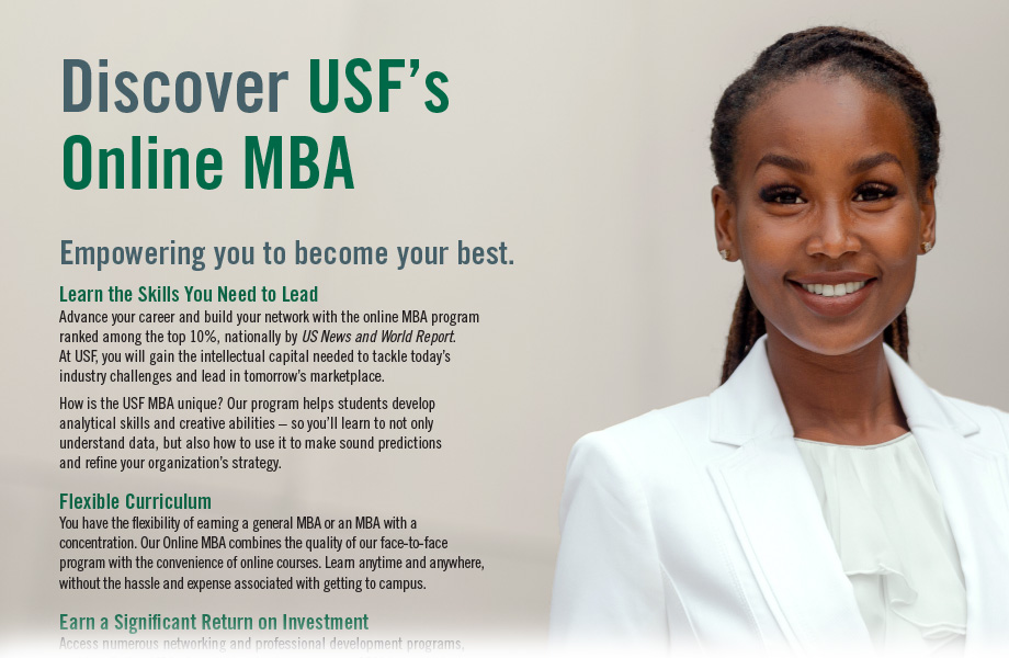 Online MBA Brochure Cover