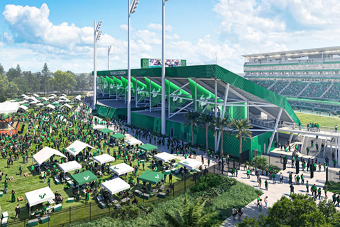 image of stadium at usf