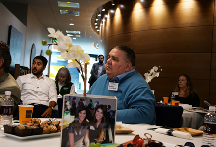 attendee at the conversation with a ceo event