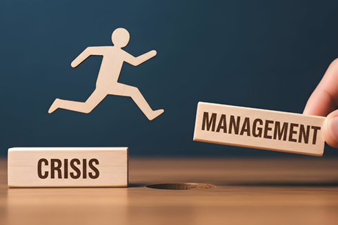 Leadership crisis graphic