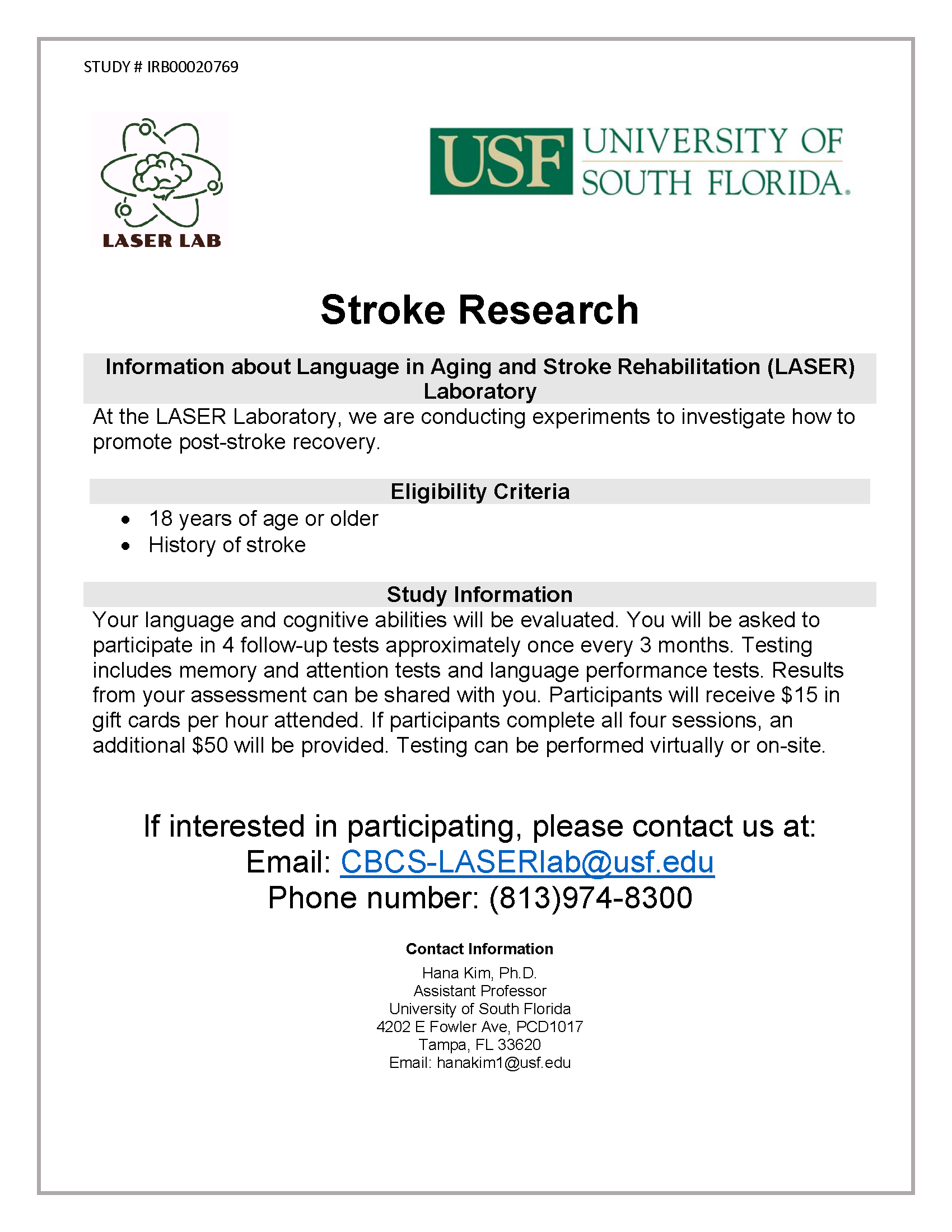 TGH Stroke Study