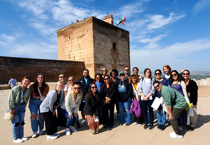 USF students visit the Alhambra