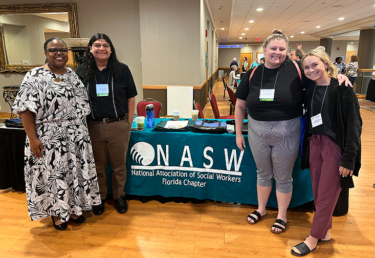 attendees of the 2023 NASW-FL conference