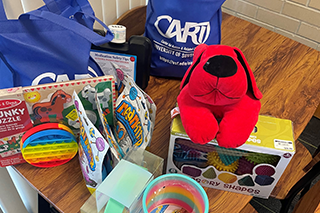 sensory items and safety kits