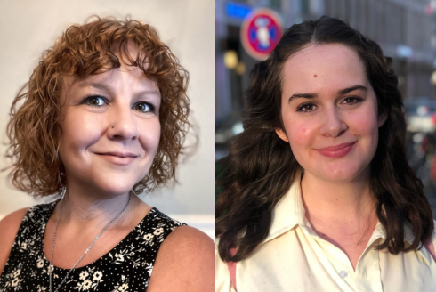 headshots of Elizabeth Hile and Madison Wilde