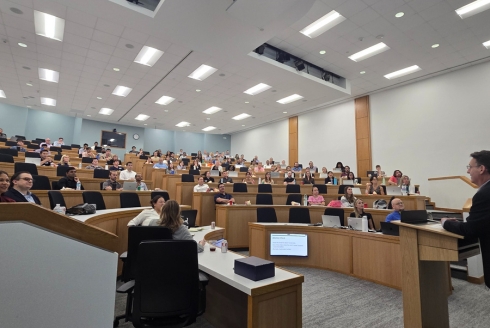 George Burrus presenting at Raymond James