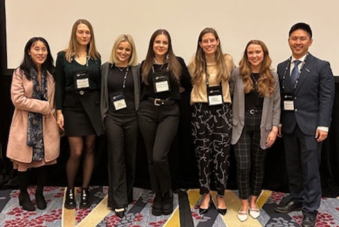 Claire Lee, Valerie Piljman, Kylie Covalito, Jennifer Ayerza, Roberta Liggett O’Malley, Marlena Bolton, and Wei-Gin Lee