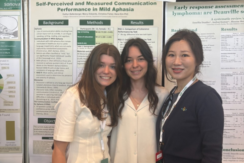 Kaitlyn Ballenberger and Hana Kim