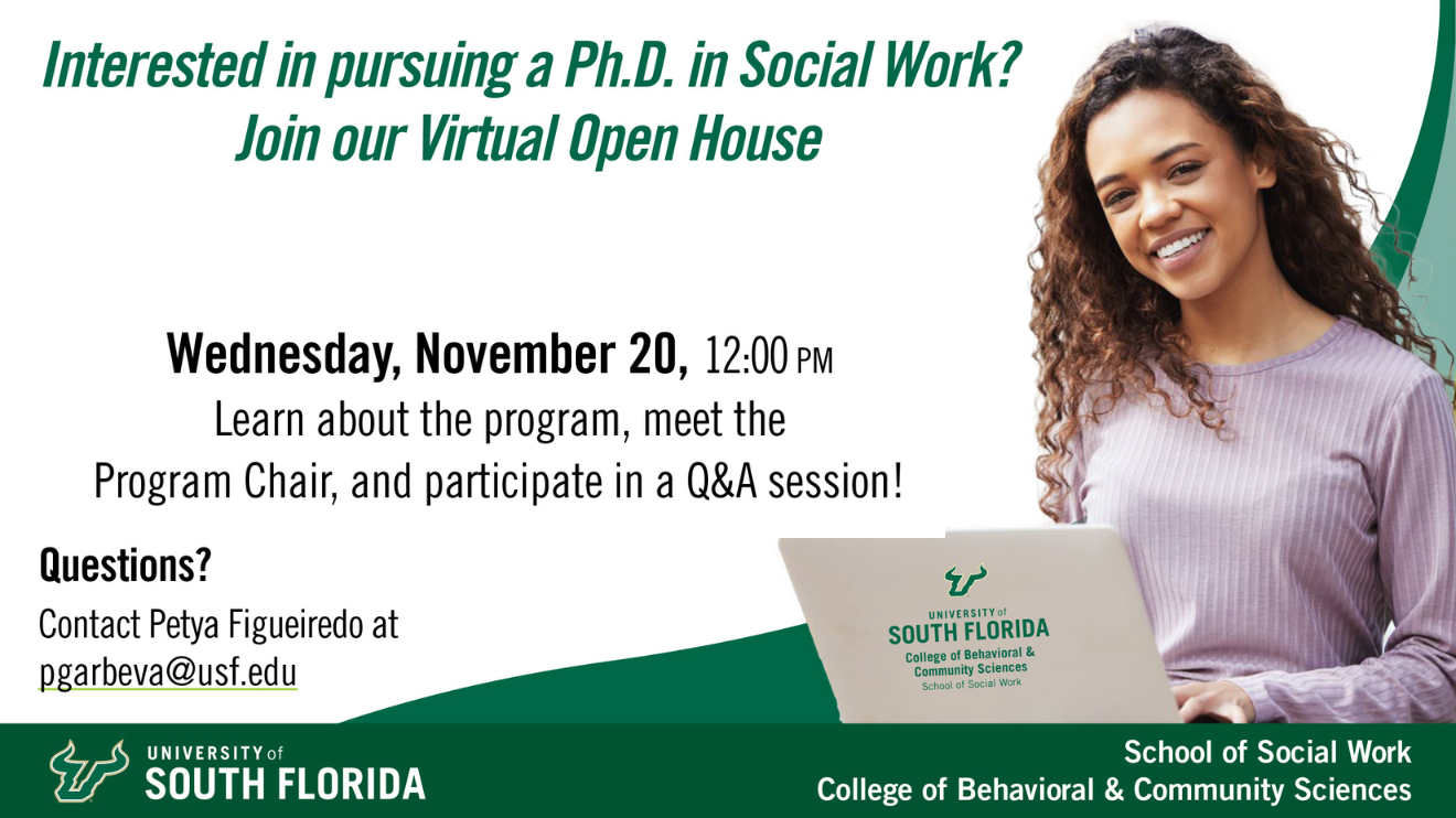 Join us for a virtual PhD open house