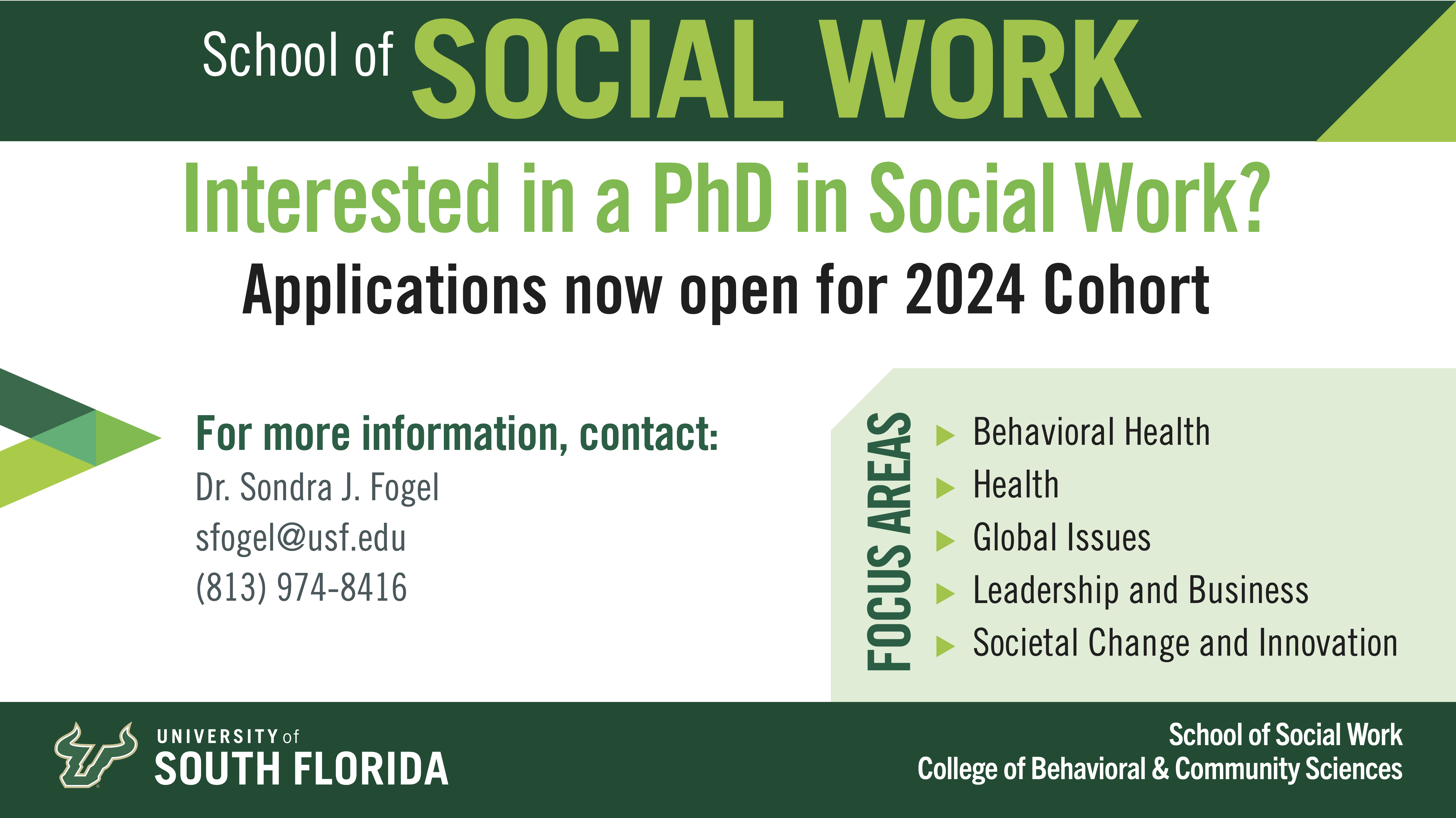 social work phd programs florida