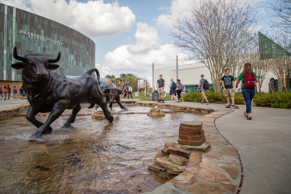 USF Bull Statue