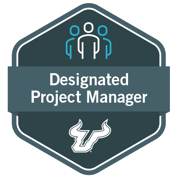 Designated Project Manager Badge