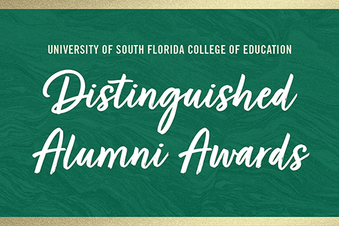 Distinguished Alumni Awards Graphic