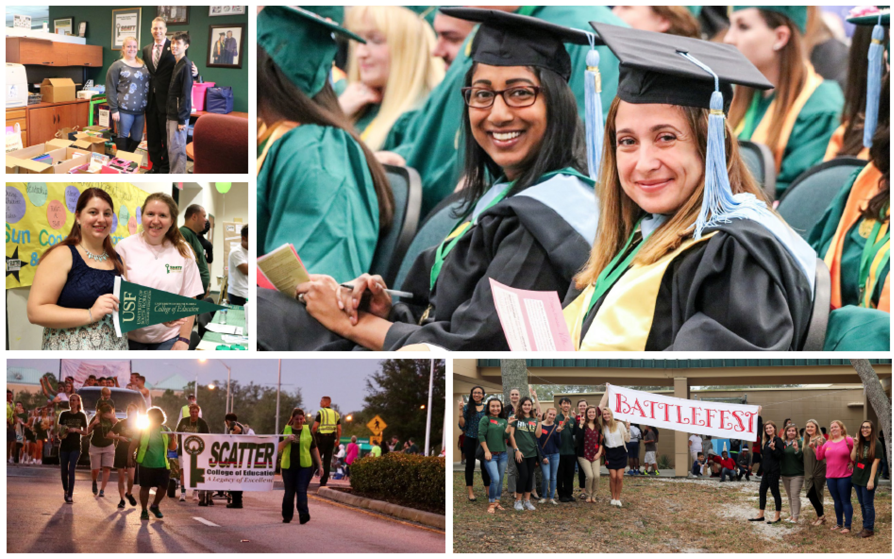 SCATTER Students at various program events